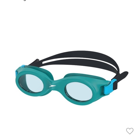 Speedo Kids Swim Goggles - Teal and Black - Picture 1 of 6